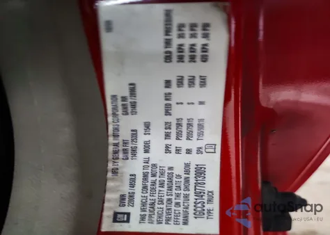 2007 Chevrolet Colorado z USA, uszkodzony, nr VIN 1GCCS149778139091